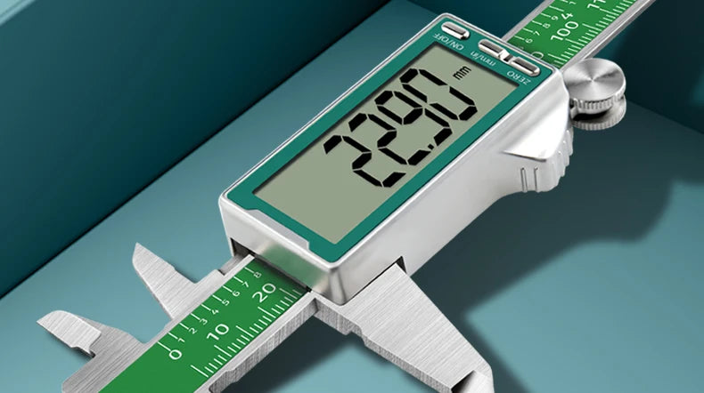 6inch Full Screen Digital Caliper Stainless Steel Metal Caliper 150mm LCD Large Screen Electronic Vernier Caliper Measuring Tool
