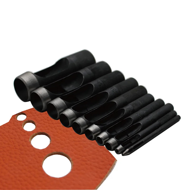 1mm 2mm 3mm 4mm 5mm 6mm 7mm 8mm 9mm 10mm 11mm 12mm 13mm 14mm 15mm 16mm 18mm 20mm 25mm Leather Hollow Hole Punch DIY