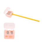 1pc Eyebrow Eyeliner Pencil Cutting Variety Pen Sharpening Double Hole Makeup Pencil Sharpener Stationery Knife School Supplies
