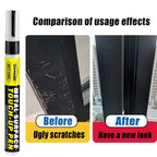 Metal Touch-Up Pen - Scratch Repair for Faucet Paint Surfaces, Paint Restoration for Bathrooms and Kitchens, Black, White, and Gray Touch-Up Pens, Suitable for Faucets, Door Handles, Sinks, Bathtubs, Towel Racks, Toilets, Sho