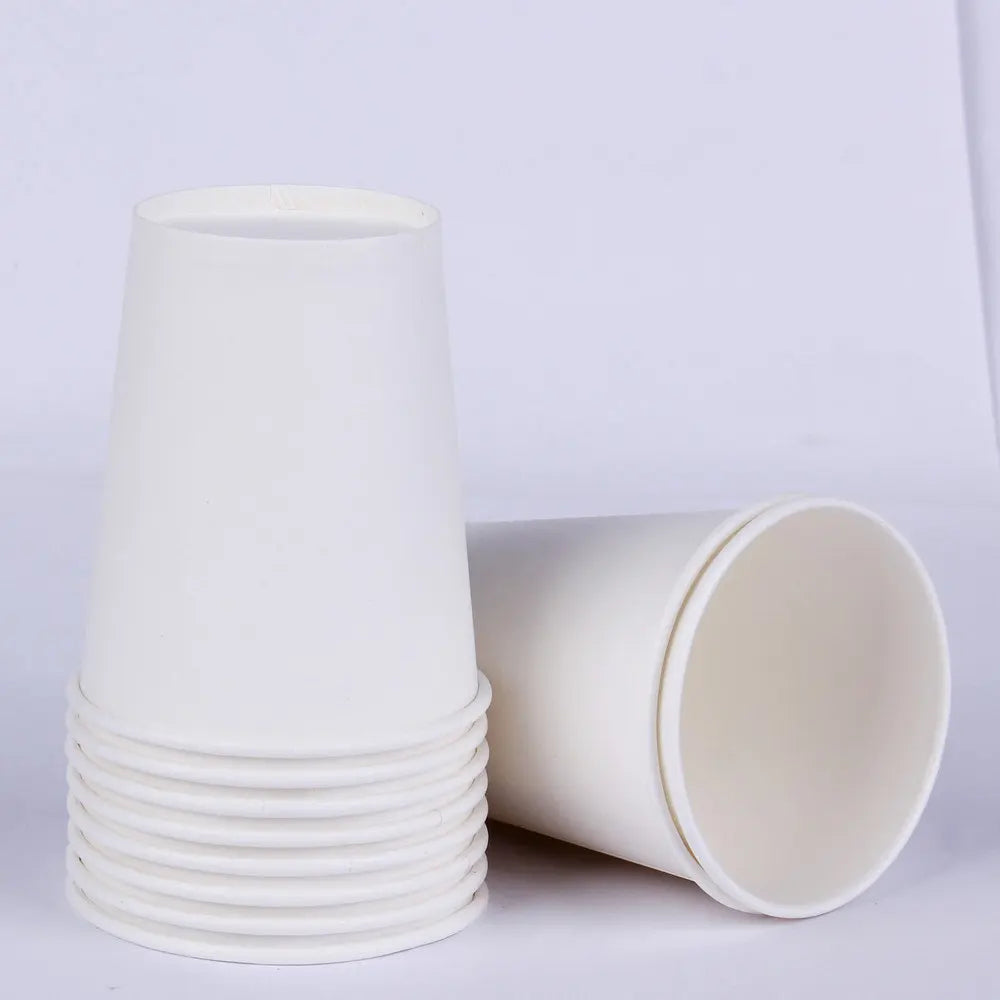 Solid Color Disposable Tableware Set Party Supplies Paper Plates Cups Wedding Birthday Party Decorations Adult Favor