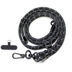 150CM Length Phone Lanyard Adjustable Detachable Neck Cord Outdoor Universal Crossbody Strap Card Clip for Mobile Phone Case