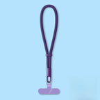 Universal Adjustable Mobile Phone Lanyard Short Wrist Strap with Self-locking Anti-drop Design Durable Polyester Phone Strap