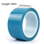 50M Blue PET Adhesive Tape For Fridge Fixed Refrigerator Air Conditioner Fixed Installation Transport