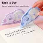 5Pcs Correction Tape Roller 30mx5mm White Sticker Tape Student Simple Error Eraser Tape School Office Supplies Stationery