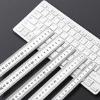 Stainless Steel Metal Straight Ruler Precision Double Sided Precision Measuring Tool Scale Metric Ruler Accessories 15-40cm