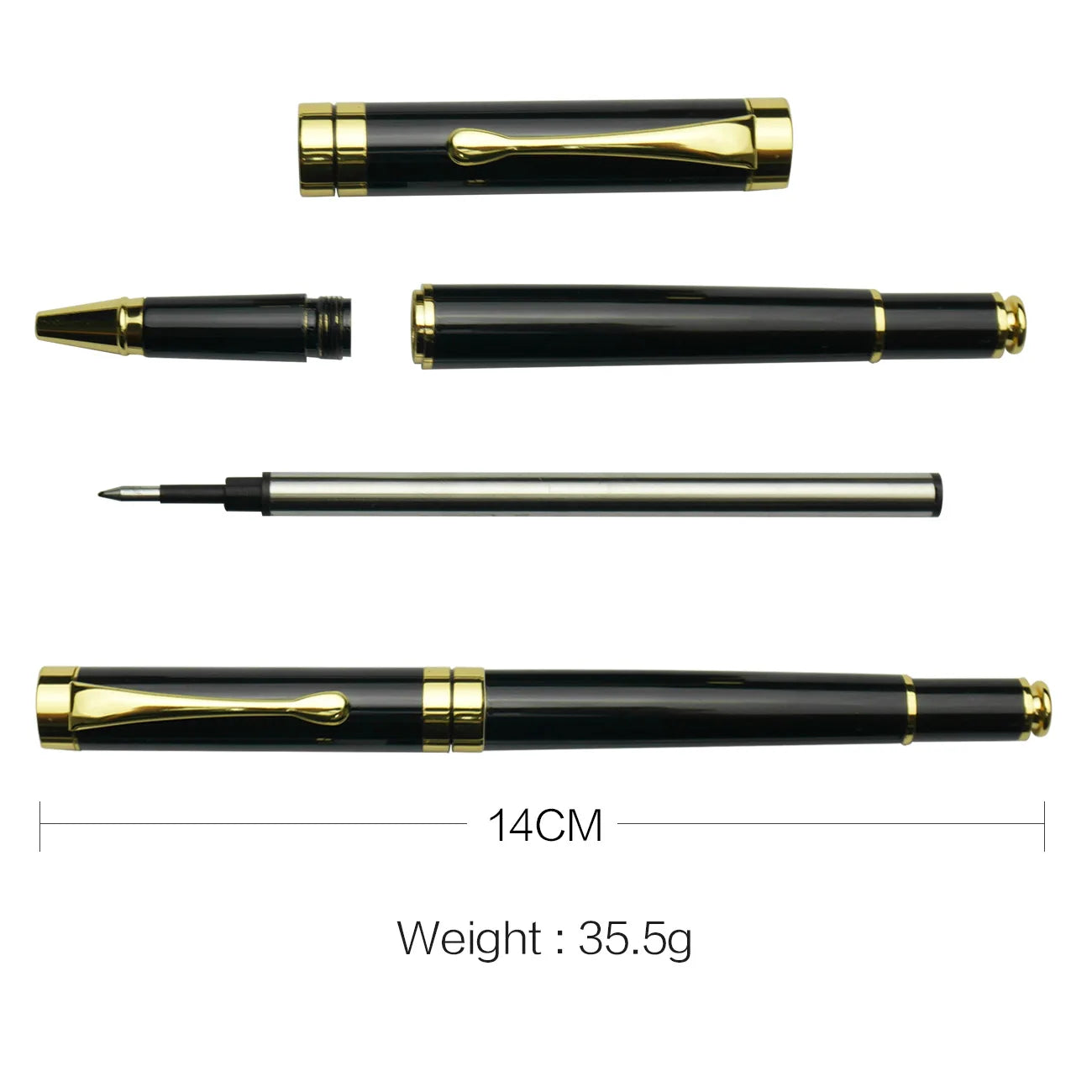 STONEGOP remium Ballpoint Pen Retractable Lacquer Rollerball Pen Smooth Writing Roller Ball Pen Elegant Executive Signature Pen