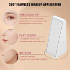 100Pcs/Set Triangle Dry Wet Use Makeup Sponge Face Foundation Concealer BB Cream Powder Blending Smearing Puff Cosmetic Tools