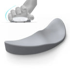 Left/Right Hand Ergonomic Mouse Pad Wrist Pad Silicon Gel Non-slip Streamline Wrist Rest Support Mat For Office Gaming PC