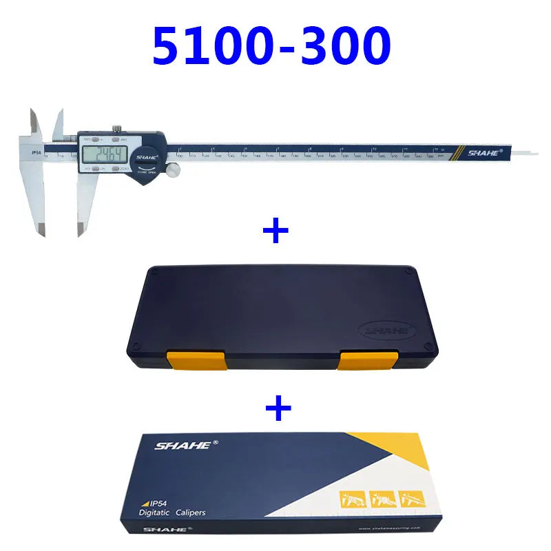 SHAHE Electronic Digital Vernier Caliper 6” Digital Caliper,Stainless Steel Caliper Measuring Tool with Large LCD Screen