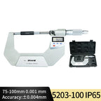 0.001 MM Electronic Outside Micrometer 0-25 MM With Extra Large LCD Screen Digital Micrometer Electronic Digital Caliper Gauge