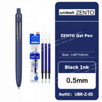 uniball ZENTO Standard 0.38/0.5mm Gel Pens,Water-Based Smooth Writing Roller Ball Pens Fit for a variety of occasions Stationery