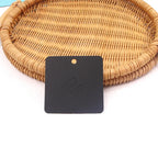 50pcs/lot Brooches Display Cards Blank Kraft Paper Tag for Jewelry Packaging Cards Small Business Sale Hang Price Tag Card 7*7cm