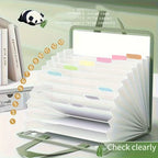 Portable Expandable Accordion File Folder Has 13 Pockets and Is Suitable for A4-sizedEnvelopes,and IsSuitable for Home,OfficeUse