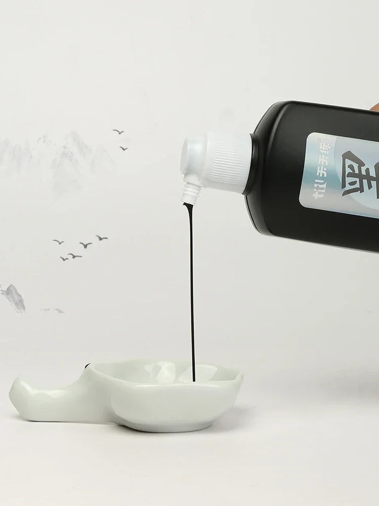 50ml/100ml/250ml Sumi Liquid Ink for Professioanl Traditional Calligraphy and Brush Painting Chinese Ink Writing Artworks