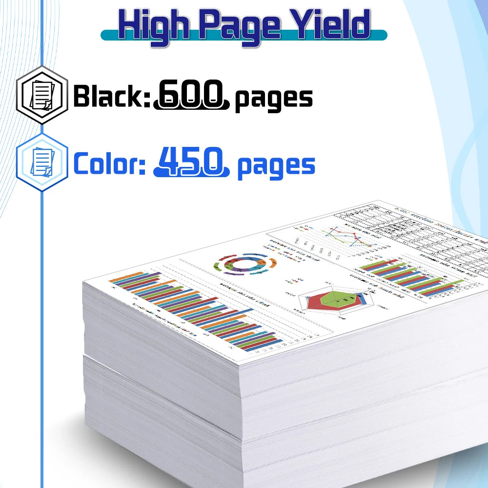 652XL Ink Cartridge Replacement For HP 652 HP652 XL Compatible Deskjet 1115 1118 2135 2136 3635 3636 3835 4535 Printer