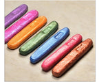 Colored Pearlescent Ink Stick Handmade Chinese Sumi Solid Ink Stick Traditional Calligraphy Ink Stick for Beginners Practicing