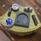 Chinese Calligraphy Kit for Beginners 1Set Writing Brush Pen Ink Sumi Art Decor Traditional Calligraphy Set School Supplies