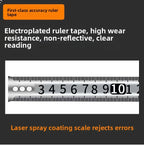 Tape Measure 3/5/7.5/10m, Stainless Steel Drop Resistant Measuring Tape, Household Measuring Tool