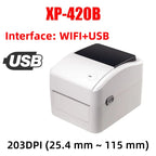 XP-460B/420B 4inch Shipping Label/Express/Thermal Barcode Label Printer Compatible with Shipping Label 4x6 Inches Label