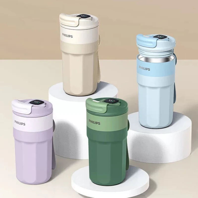 Eco Friendly Reusable Philips Coffee Water bollte Replace Disposable Paper Cups Reduce Waste Office Cafe Daily Use