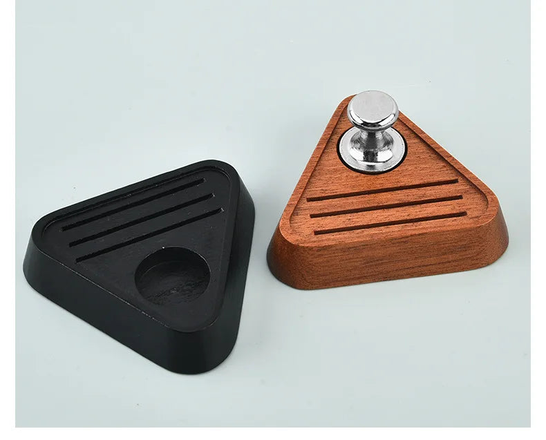 51/53/58MM Portafilter Espresso Universal Filter Storage Rack Coffee Puck Screen Stand Reusable Wooden Coffee Filter Stand