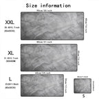 Grey series Mouse Pad Large Computer Office Game Table Mats XXL Rubber Anti-slip Gaming Keyboard Mousepads Long Desk Pads