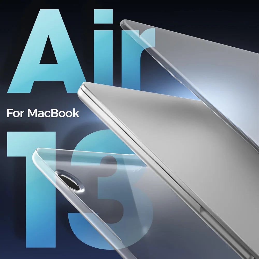 Transparent Laptop Case For Macbook Air 13.6 M5 Chip A3449 Case Macbook Air 13.6 A3240 M4 M3 A3113 A2681 Hard Clear Cases Cover