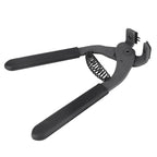 17cm Handheld Carbon Steel Silent Pliers 4mm Leather Craft Punch Sewing Tool For Leather Crafts / DIY Sewing Projects