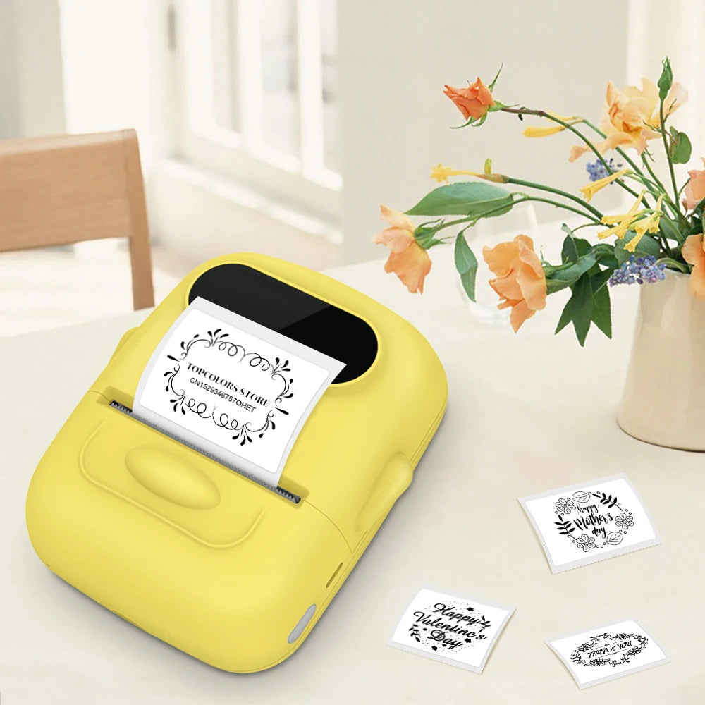 Portable Label Printer Marklife P50 Mini Printer Thermal Label Maker Self Adhesive Sticker Machine Similar as M110 M220 Printer