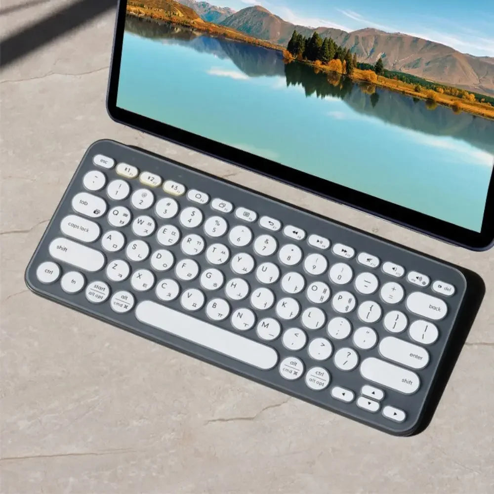 Transparent Korean Keyboard Cover Durable Wear-resistant Protective Skin Dustproof TPU for Logitech k380