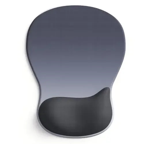 Ergonomic Gel Mouse Pad with Wrist Rest Support, Comfortable Gaming Mousepad with Non-Slip PU Base, Pain Relief Computer Desk Ma