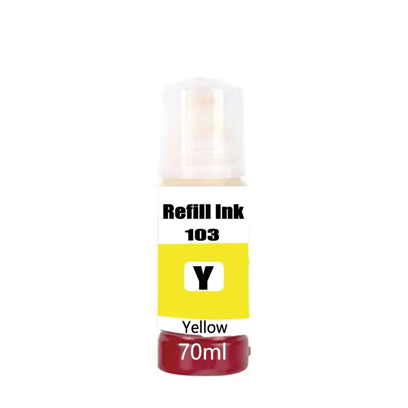 T103 103 104 Refill Dye Ink For Epson Eco Tank L1110 L3100 L3110 L3111 L3116 L3150 L3151 L3156 L3160 5190 Desktop Printer