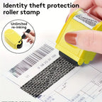 Leakproof Identity Theft Protection Roller Stamp Roller Stamp Portable Manual Roller Stamp Hide ID Garbled Chapter