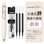 Uni Uniball One P 1pcs Gel Pen Japan Original New Stationery UMN-SP 0.5 Mini Pocket Pen Cute Portable Writing,Record Neutral Pen