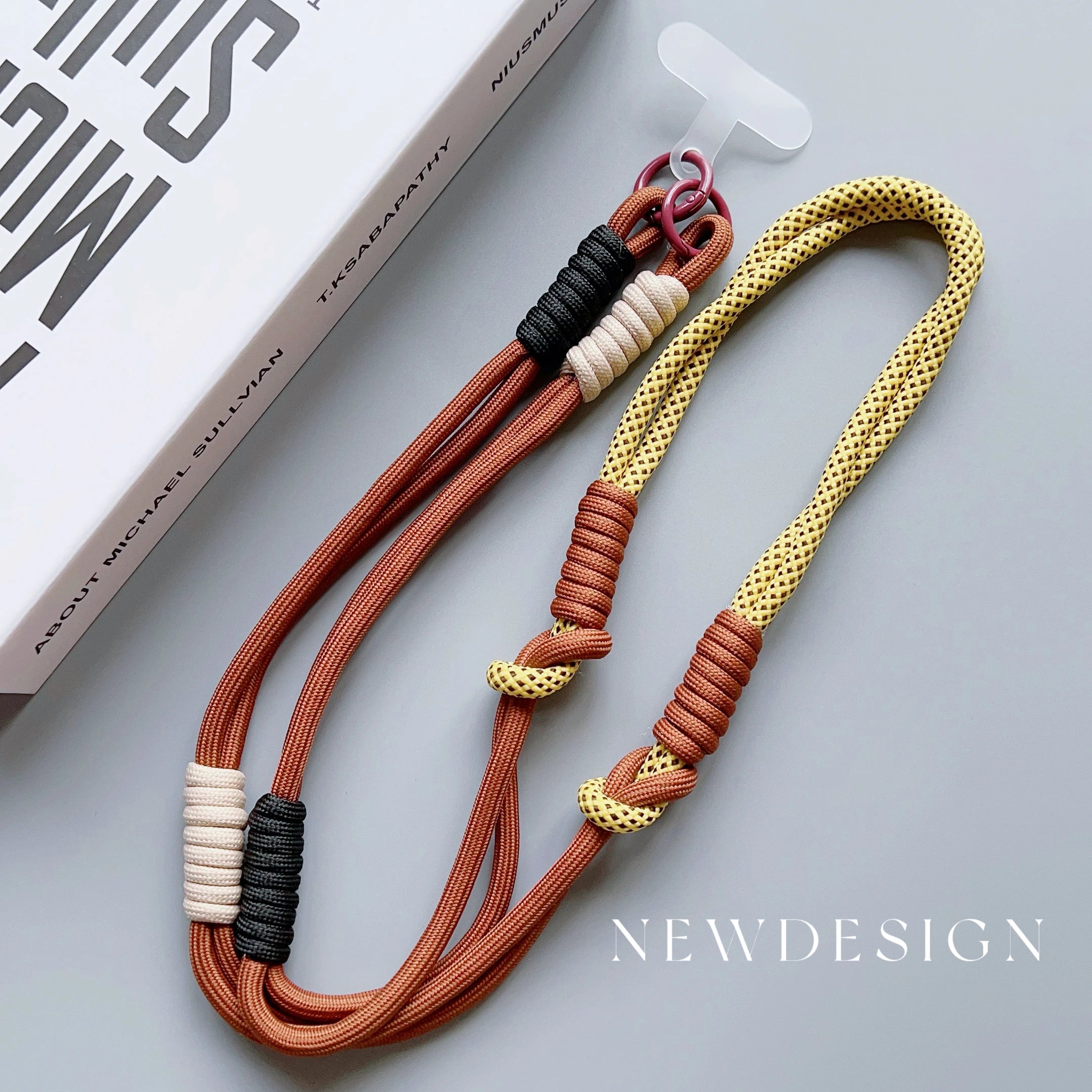 Lanyard Cross-body Shoulder Straps Keychain Adjustable Korea Long Rope with Replacement Patch for Mobile Phone Accessories