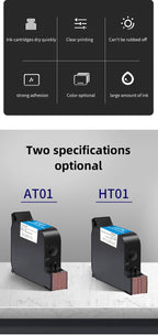 High Adhesion Solvent Quick-drying Ink Cartridge Suitable For Inkjet Printer 2588/2580/JS12/JS10 Non-encrypted General Model