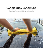 SEAMETAL Microfiber Car Washing Towel 400GSM Double-Sided Coral Velvet Clean Towels High Water Absorption Car Wash Drying Cloth