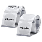 NiiMBOT B21 B1 Round Sticker Labels Sticker Self-adhesive Waterproof Thermal Label Paper For Niimbot Mini Portable Label Maker