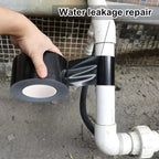 Black Duct Tap Tear by Hand Heavy Duty Carton Sealing Packing Cloth Duct Tape Waterproof Muti-Purpose Craft Repair Pipe Tape