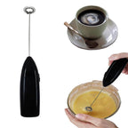 Handheld Electric Egg Beater Mini Battery Powered Milk Frother Coffee Drink Mixer Milk Foamer Kitchen Tools