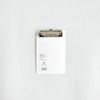 Writing Sheet Pad A4 A5 A6 File Folder Document Folder With Low Profile Gold Clip Writing Clipboard Writing Pad Black White
