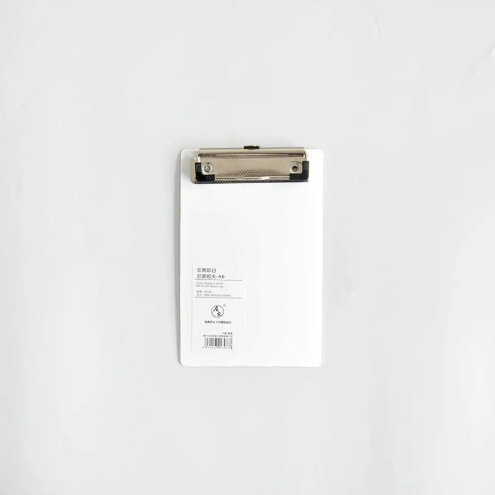 Writing Sheet Pad A4 A5 A6 File Folder Document Folder With Low Profile Gold Clip Writing Clipboard Writing Pad Black White