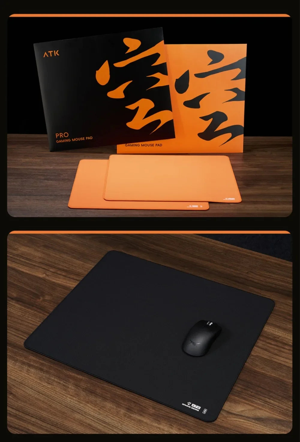 ATK X83 Mouse Pad Smooth Customization Anti Slip PORON Thickening Esports Gamer Mousepad Equilibrium Desk Mat Gaming Accessories