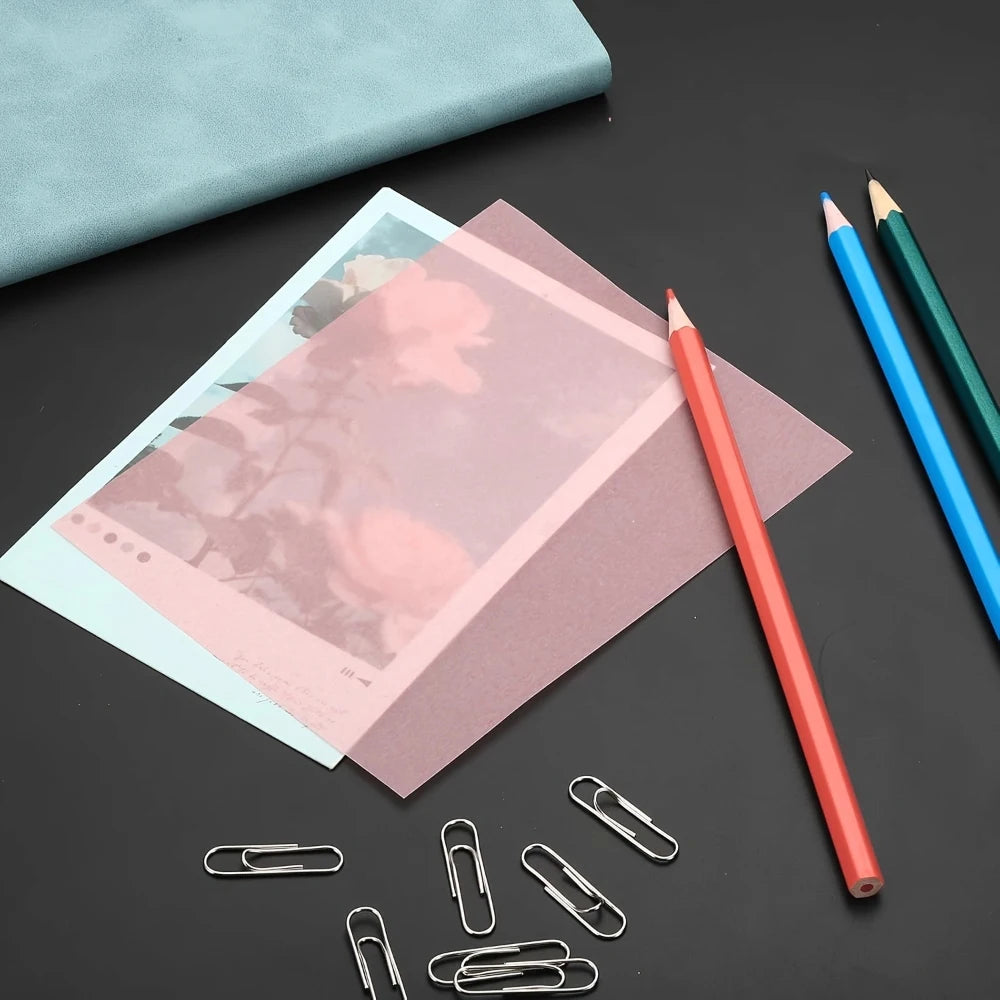 50 Sheet A6/A4 Translucent Tracing Paper Pad 100 GSM Trace Paper for Tracing Images Sketching Drawing Painting Pencil Art Crafts