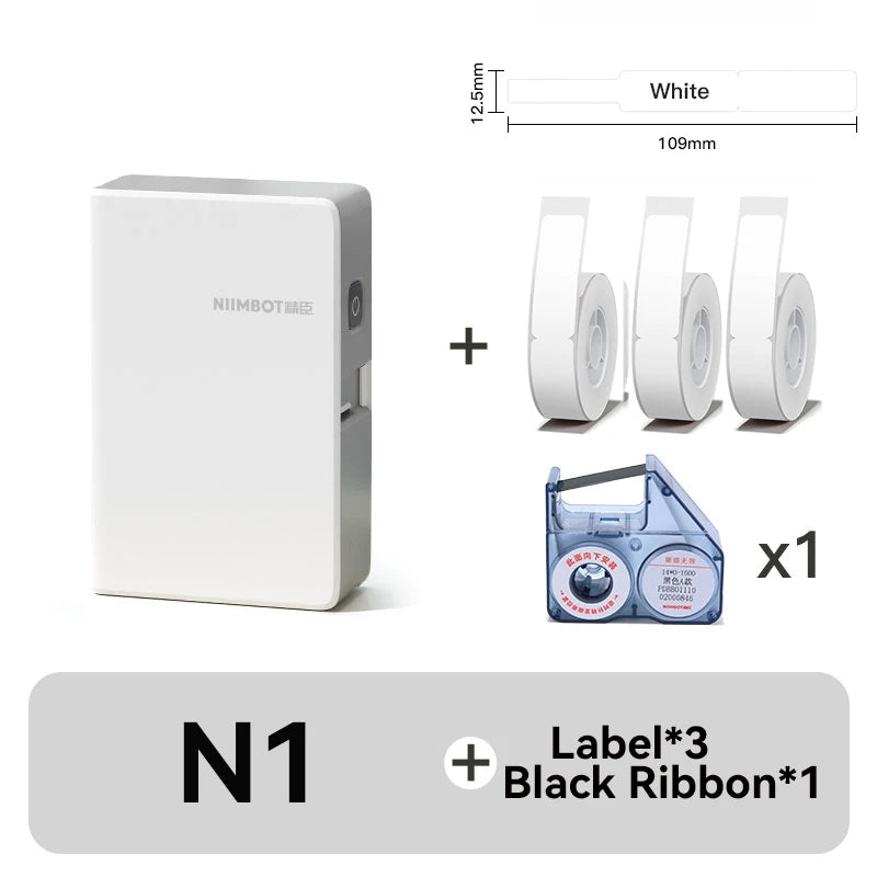 Niimbot N1/M2 Thermal Transfer Label Printer Color Printing Label Machine Wireless DIY Price Tag Sticker for Home Office