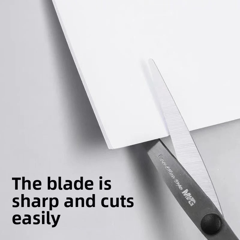 SK5 Alloy Steel Round Head Safety Scissors Ergonomic Multi Color Handle Durable Smooth Home Office School Craft DIY