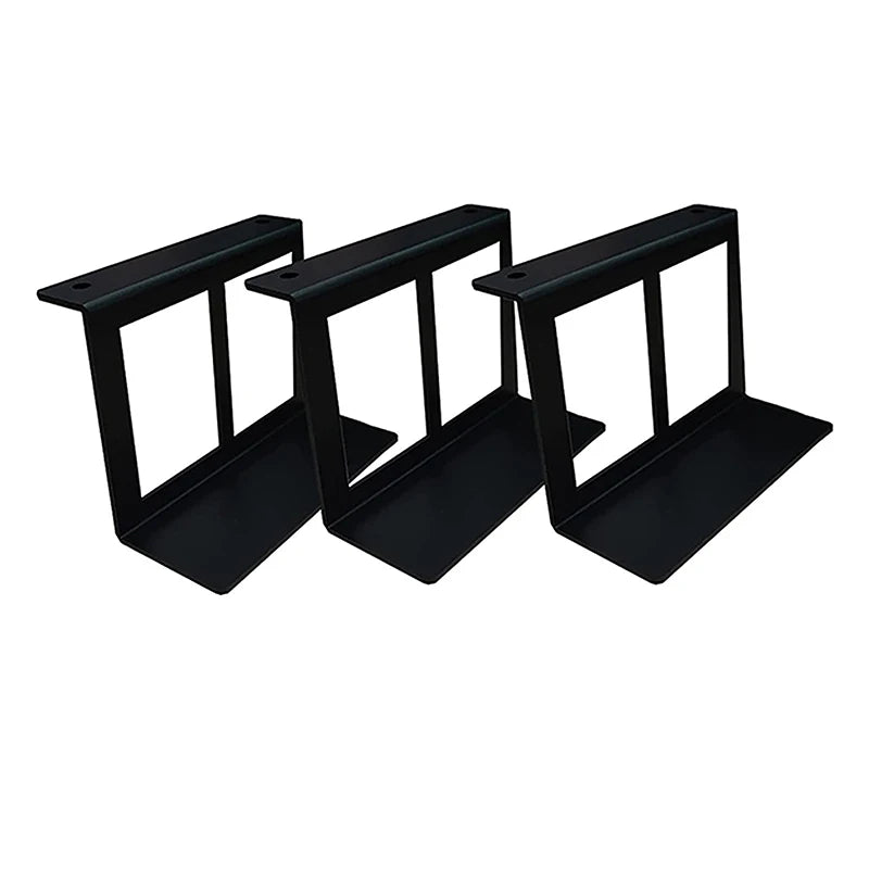 4.8-6.8cm Under Desk Laptop Holder Mount Bracket With Screws For Macbook Storage Tray For Notebook Computer Accessories