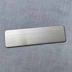 3 pcs Name Tag Brooches, Smooth Writable Area for Event Staff Badges, Durable Non-Fading great for Office Employee ID