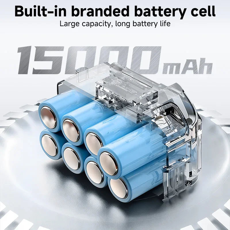 2800000RPM Jet Blower Super Powerful  Wind Pressure Electric Compressed Air Cordless Vacuum Cleaner/Car Emergency Power Supply